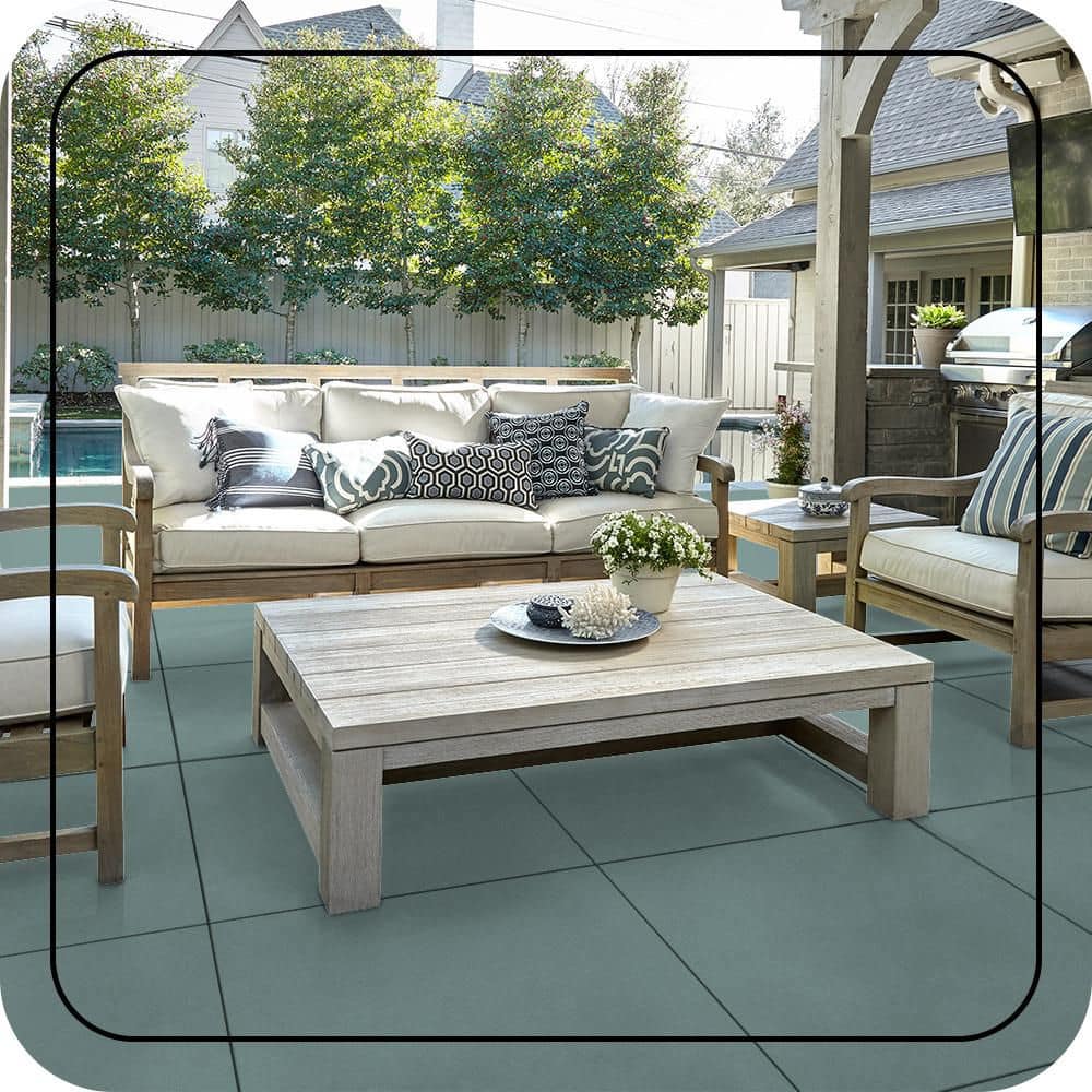 BEHR PREMIUM #HDC-AC-23 Textured Low-Lustre Enamel Interior/Exterior Porch and Patio Anti-Slip Floor Paint (3)