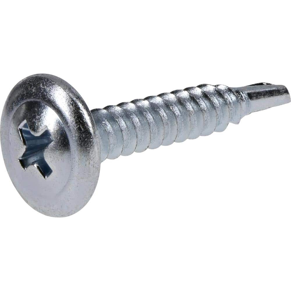 Everbilt #8 x 1 in. Phillips Truss Head Lath Self-Drilling Screw 1 lb.-Box (179-Piece)