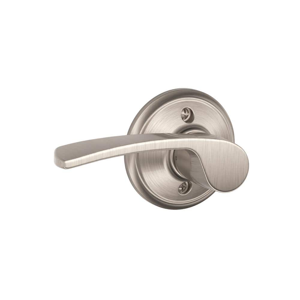 Schlage Merano Satin Nickel Left Handed Dummy Door Handle