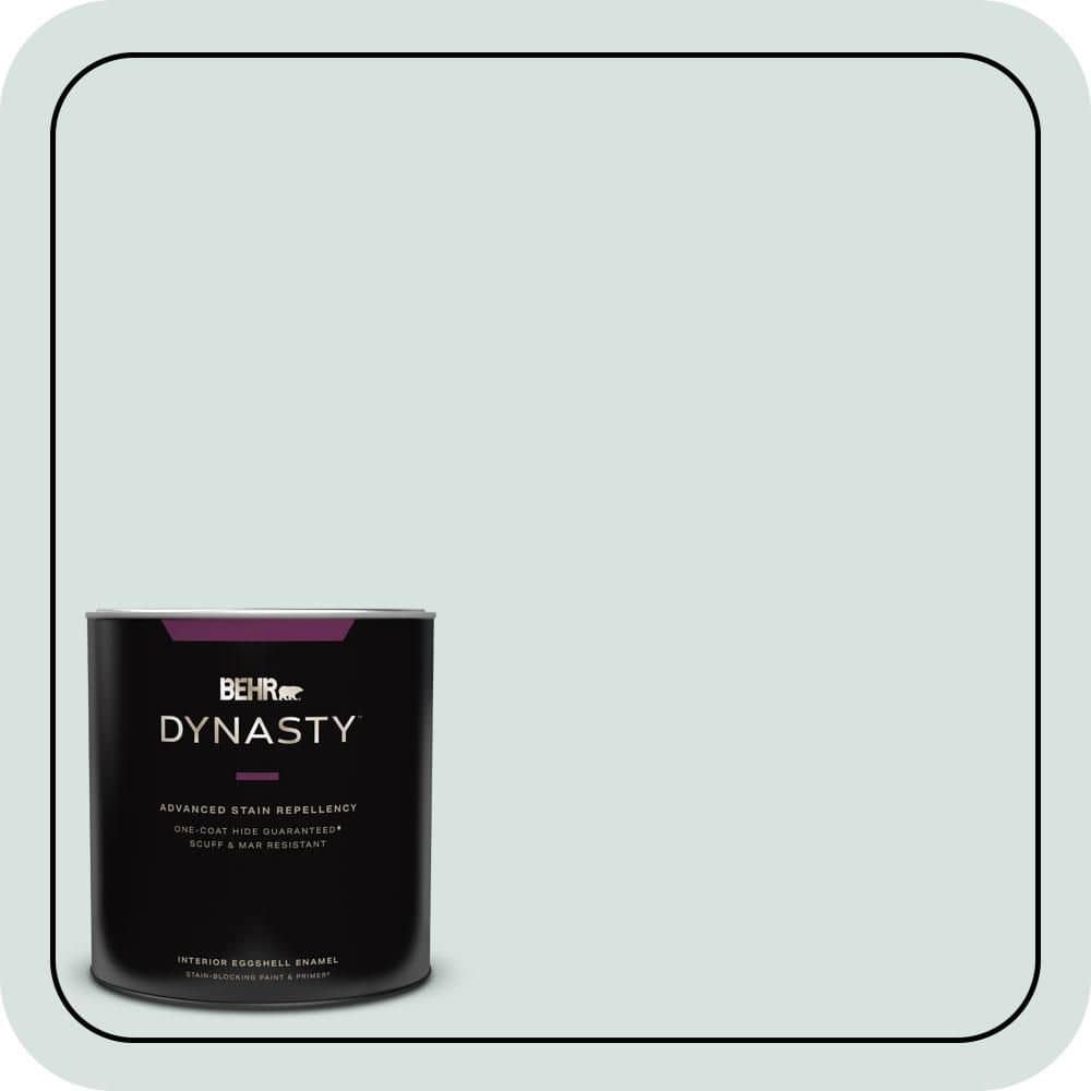 BEHR DYNASTY 1 qt. #N440-1 Streetwise Eggshell Enamel Interior Stain-Blocking Paint & Primer