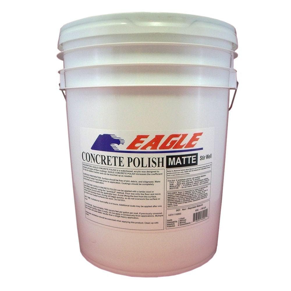 Eagle 5 gal. Concrete Polish Matte Floor Finish