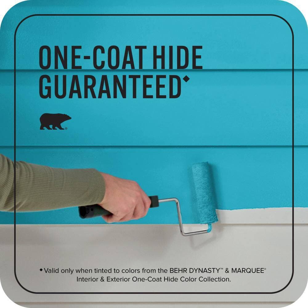 BEHR MARQUEE 1 qt. #P480-5 High Dive Semi-Gloss Enamel Exterior Paint & Primer (3)