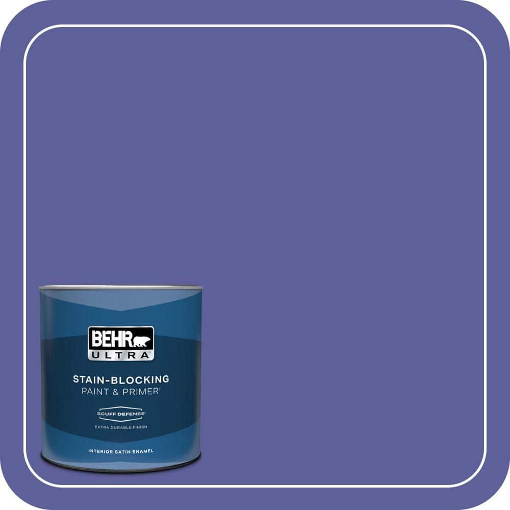 BEHR ULTRA 1 qt. #P550-6 Wizards Potion Extra Durable Satin Enamel Interior Paint & Primer