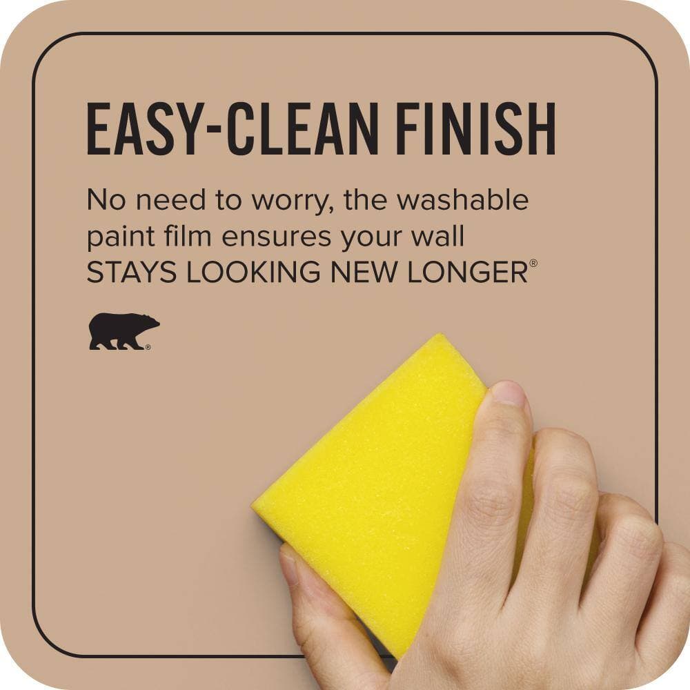 BEHR ULTRA 1 qt. #N250-3 Pottery Wheel Extra Durable Flat Interior Paint & Primer (4)