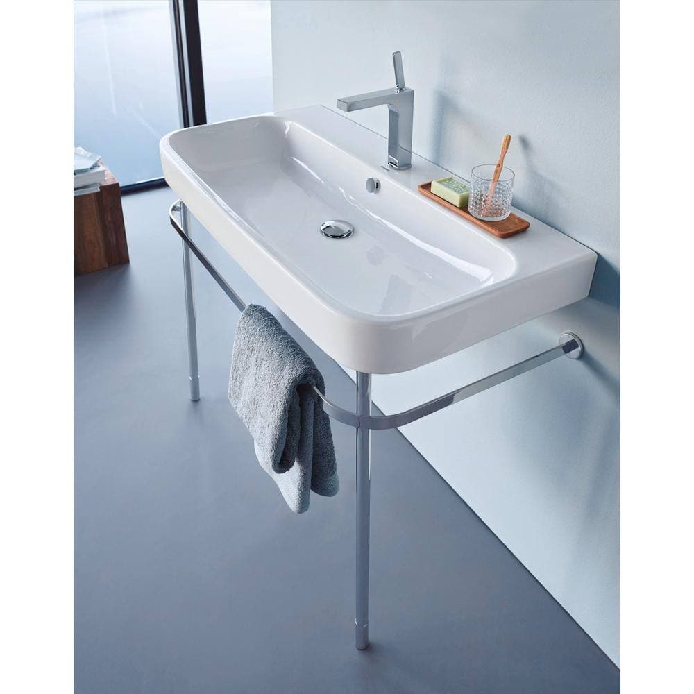 Duravit Happy D.2 Metal Pedestal Sink Base (3)