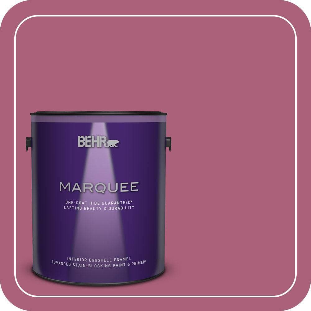 BEHR MARQUEE 1 gal. #T13-1 Daah-Ling Eggshell Enamel Interior Paint & Primer