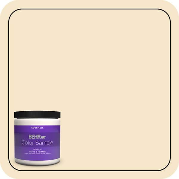BEHR PREMIUM PLUS #340E-2 Cottonseed Enamel Low Odor & Primer (3)
