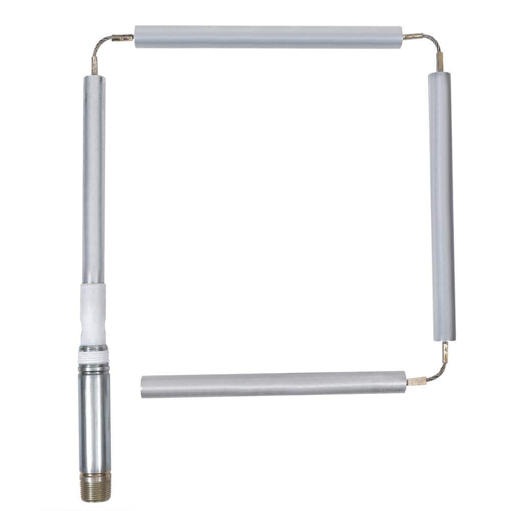 EASTMAN 42 in. Aluminum/Zinc Anode Rod with 5 in. Nipple Fitting