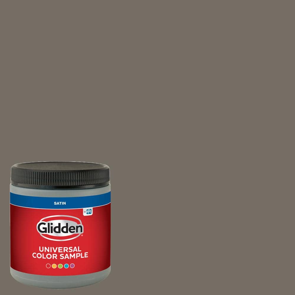Glidden Premium 8 oz. PPG0999-6 Stolen Rock Satin Interior Paint Sample (1)