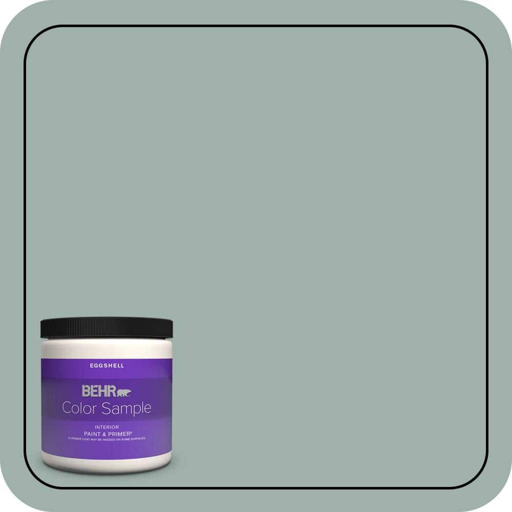 BEHR PREMIUM PLUS #N430-3 Garden Vista One-Coat Hide Enamel Interior Stain-Blocking Paint and Primer