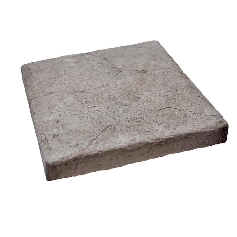 M-Rock 20 in. x 20 in. Gray Concrete Hearth / Cap Stone