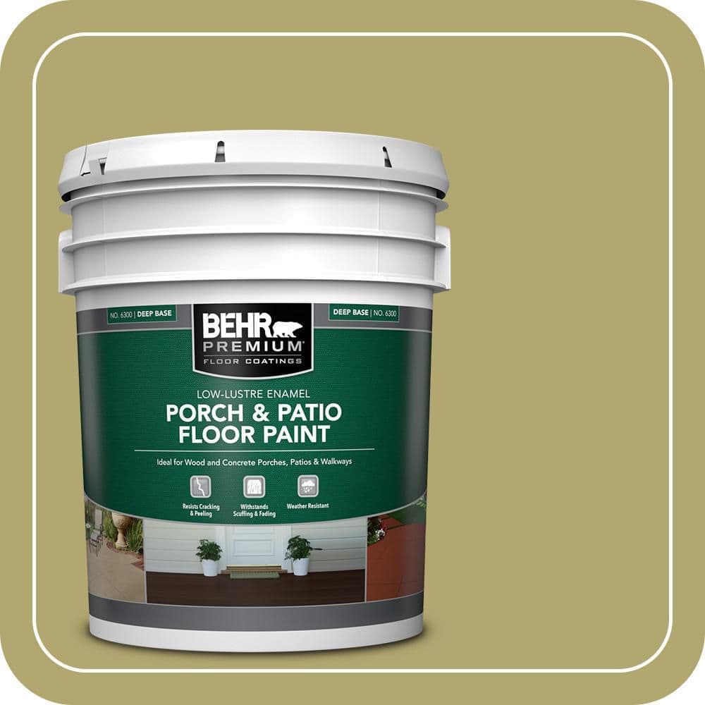 BEHR PREMIUM #PPU9-05 Low-Lustre Enamel Interior/Exterior Porch and Patio Floor Paint (1)