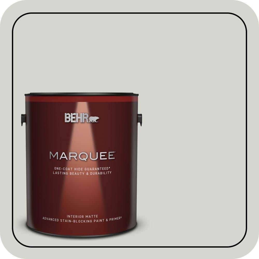 BEHR MARQUEE 1 gal. #T17-01 Close Knit Matte Interior Paint & Primer