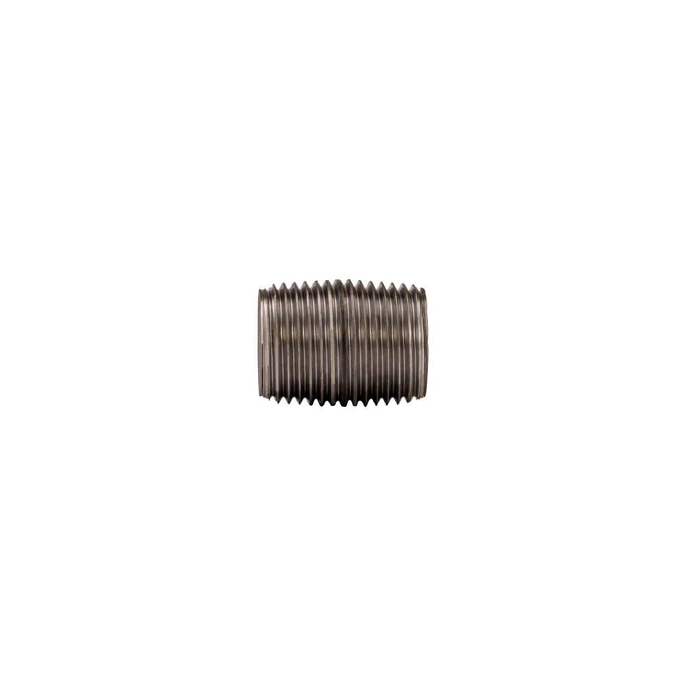 Southland 1/2 in. x Close Black Nipple (2)