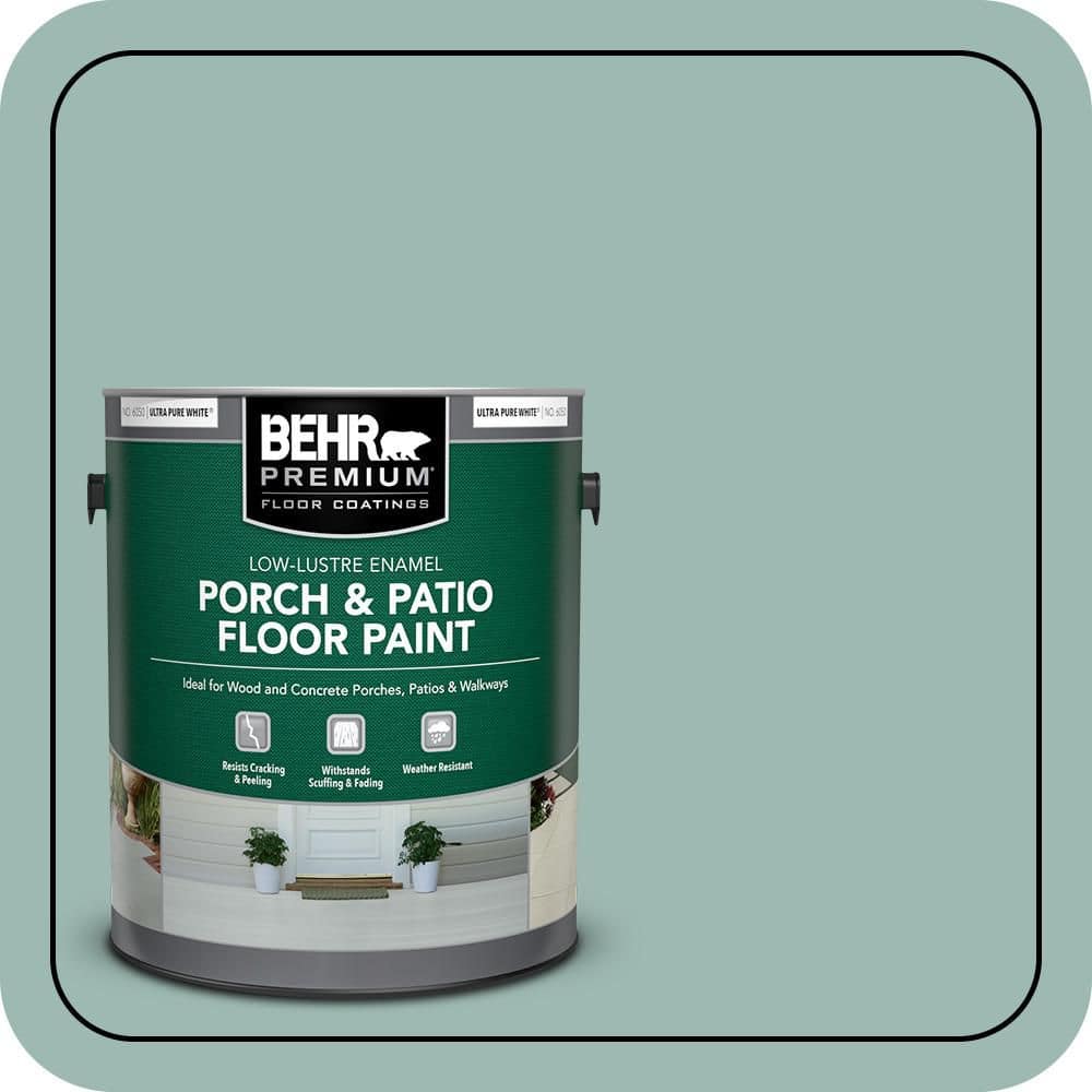 BEHR PREMIUM #PPU12-08 Textured Low-Lustre Enamel Interior/Exterior Porch and Patio Anti-Slip Floor Paint (1)