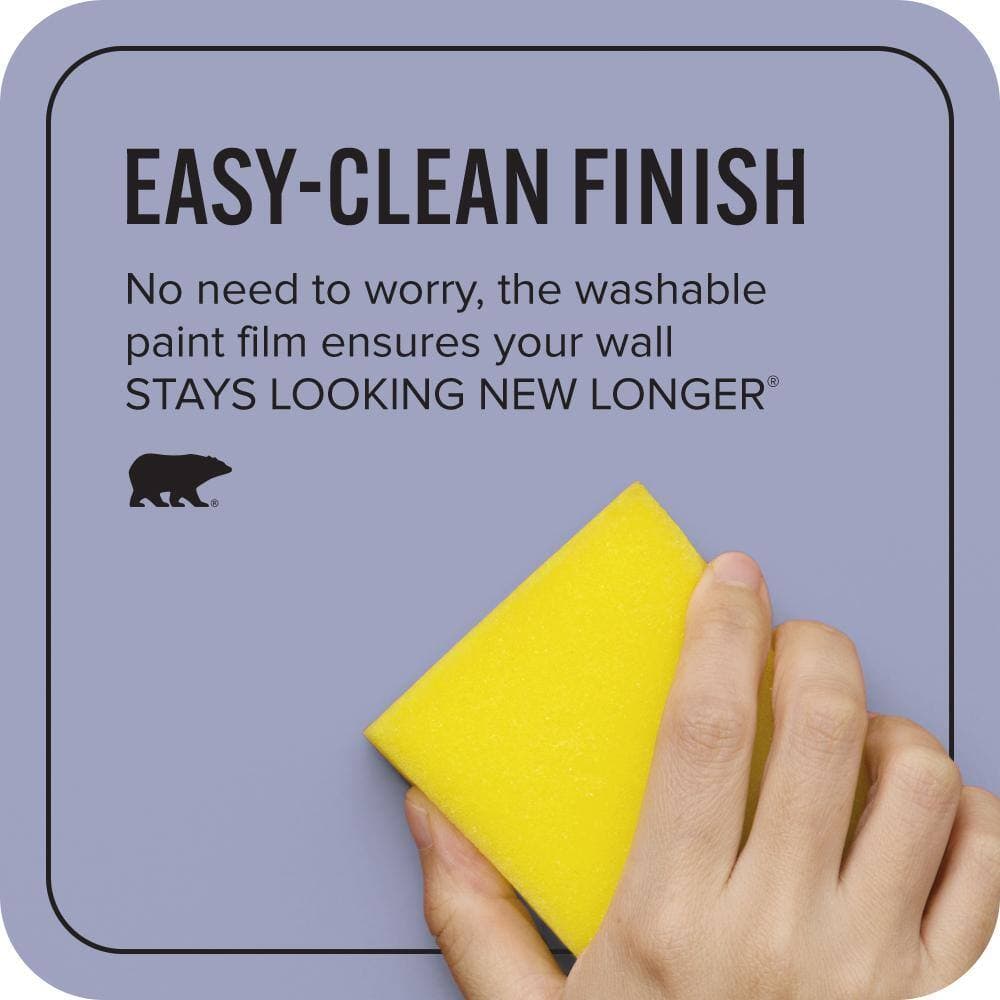 BEHR ULTRA 1 gal. #630D-4 Ruffled Iris Extra Durable Eggshell Enamel Interior Paint & Primer (4)