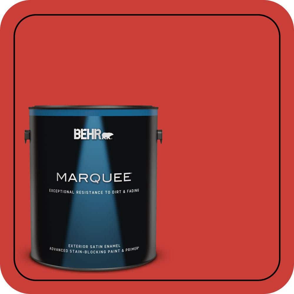 BEHR MARQUEE 1 gal. #P170-7 100 MPH Satin Enamel Exterior Paint & Primer