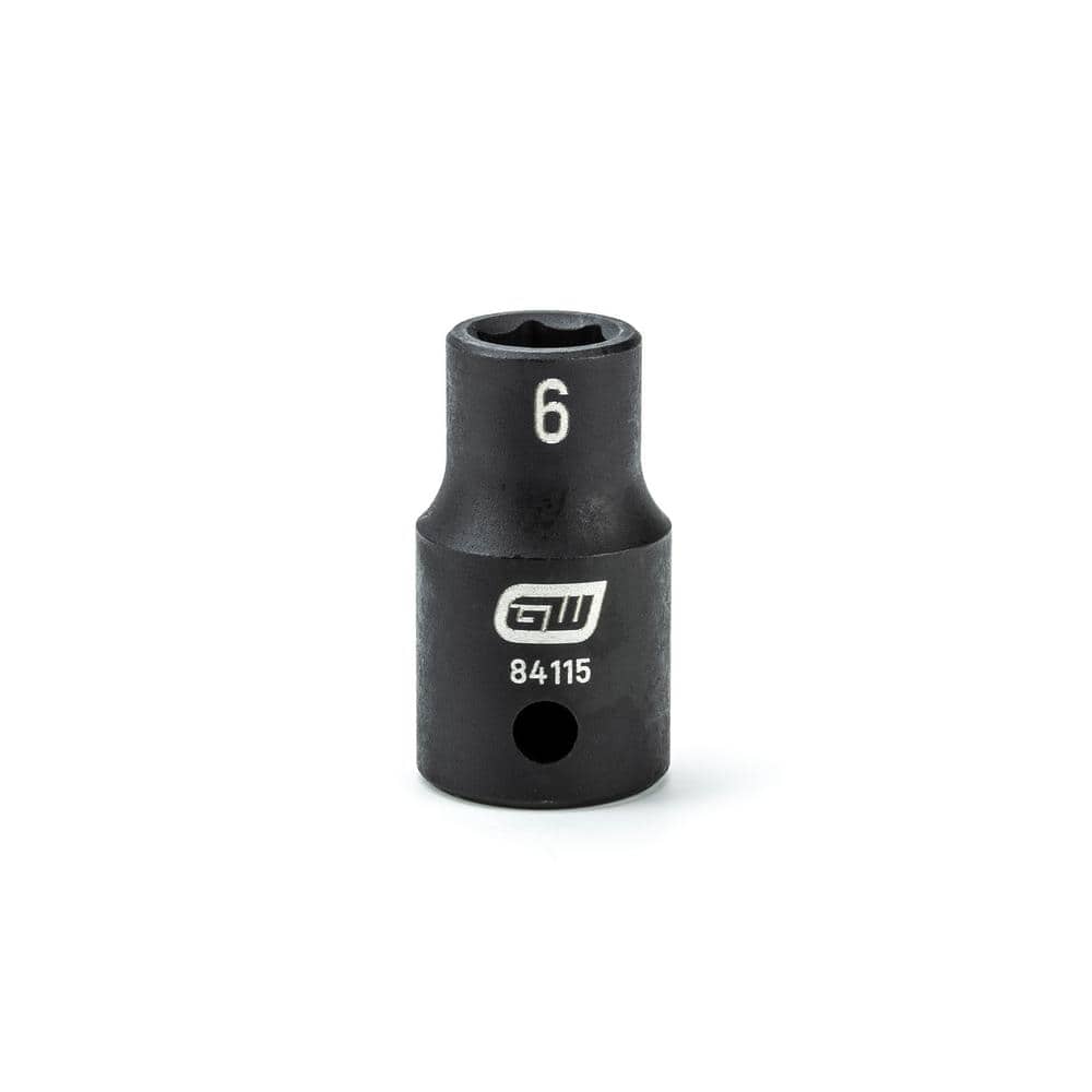 GEARWRENCH 1/4 in. Drive 6-Point Standard and Deep Impact Metric Socket Set (28-Piece) (3)