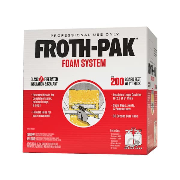 FROTH-PAK 200 Insulation and Sealant Spray Foam System (2)
