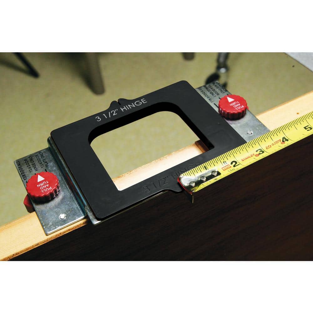 Milescraft Hinge Mate 350 - Complete Kit for Installing Door and Jamb Hinges and Latch and Strike Plates All Hardware Included (2)