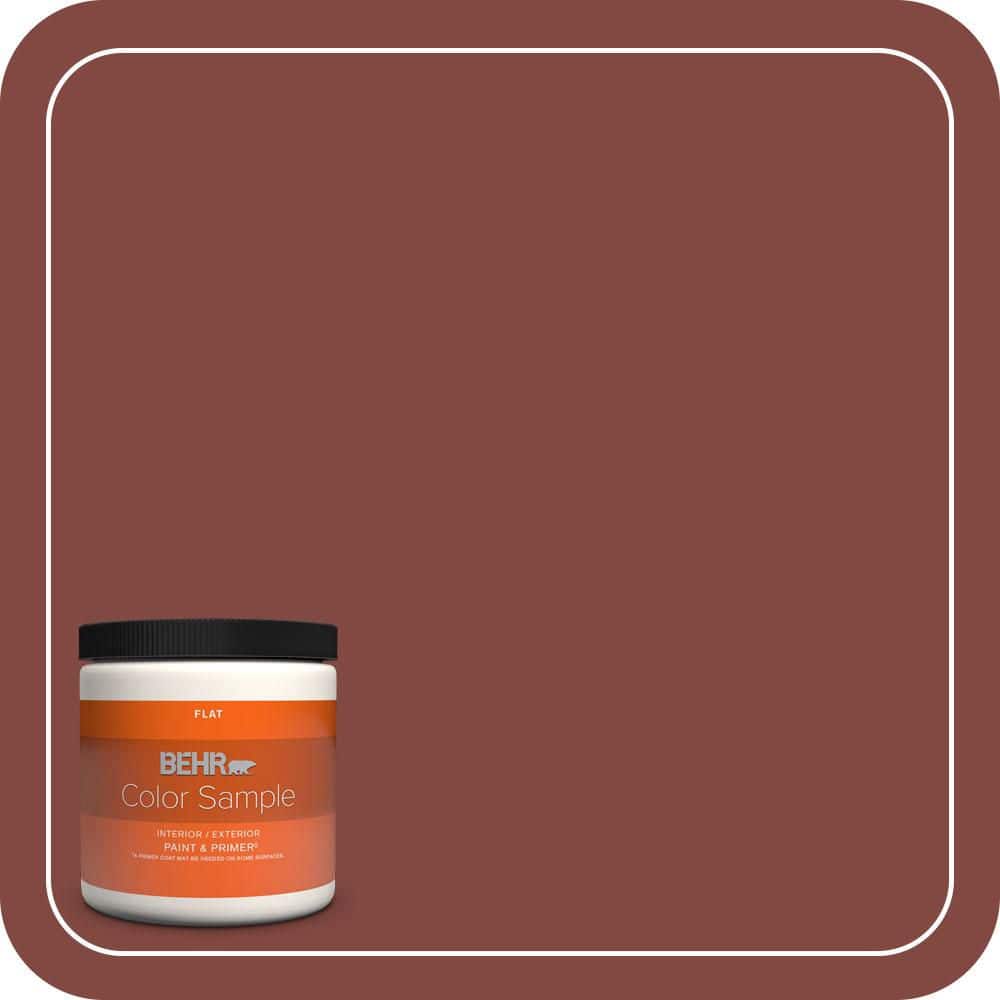 BEHR PREMIUM PLUS #S140-7 Deco Red Flat Low Odor & Primer (1)
