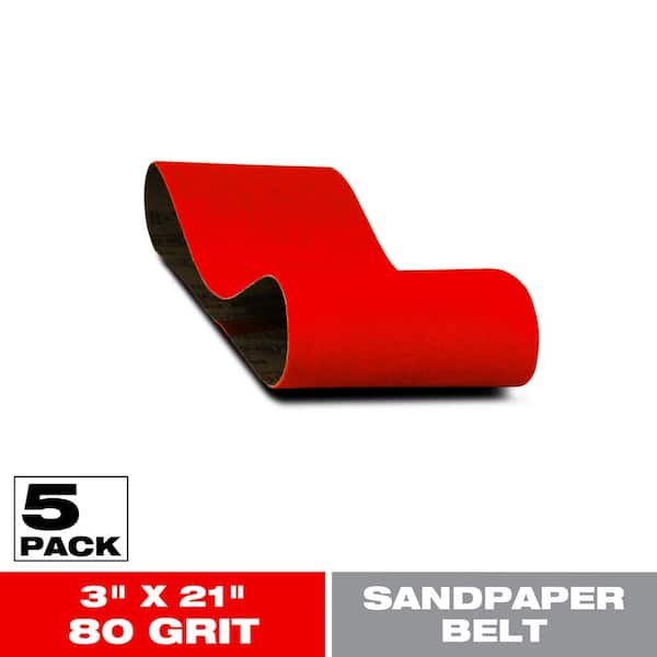 DIABLO 3 in. x 21 in. 50-Grit Sanding Belts (2)