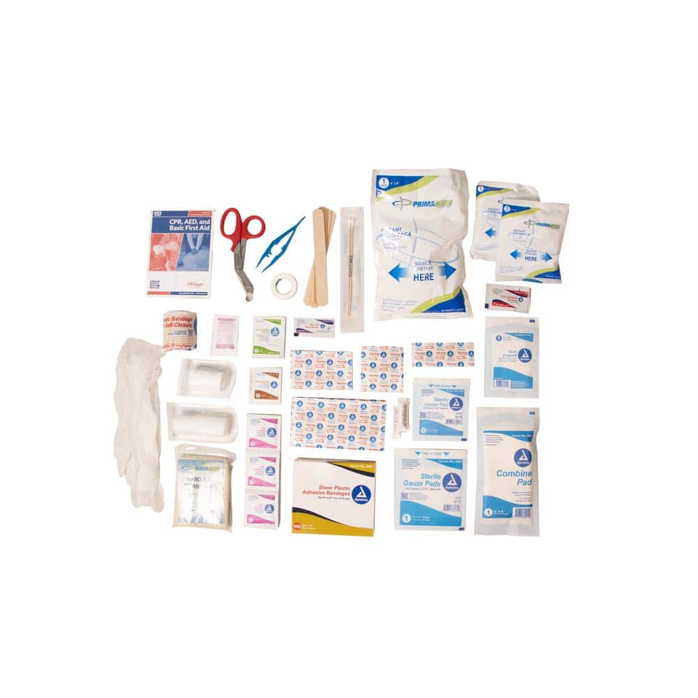 PLUMBFLEX 237-Piece 50-Person OSHA Poly First Aid Kit (1)