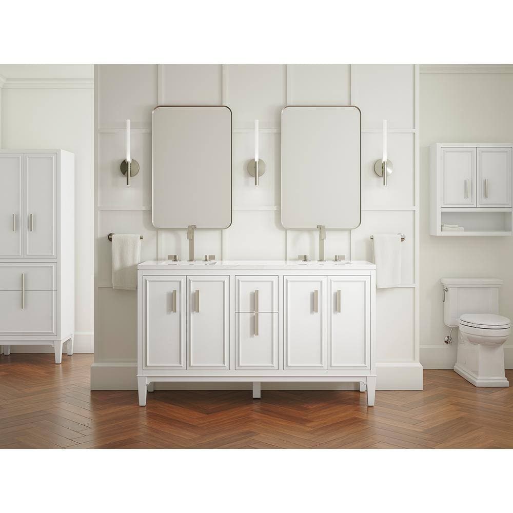 KOHLER Southerk 24 in. W White Wall Mount Cabinet (2)