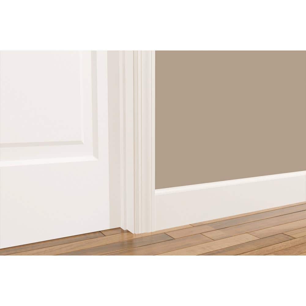 HOUSE OF FARA 11/16 in. D x 2-1/2 in. W x 84 in. L Primed Pine Wood PFJ Casing Moulding (2)