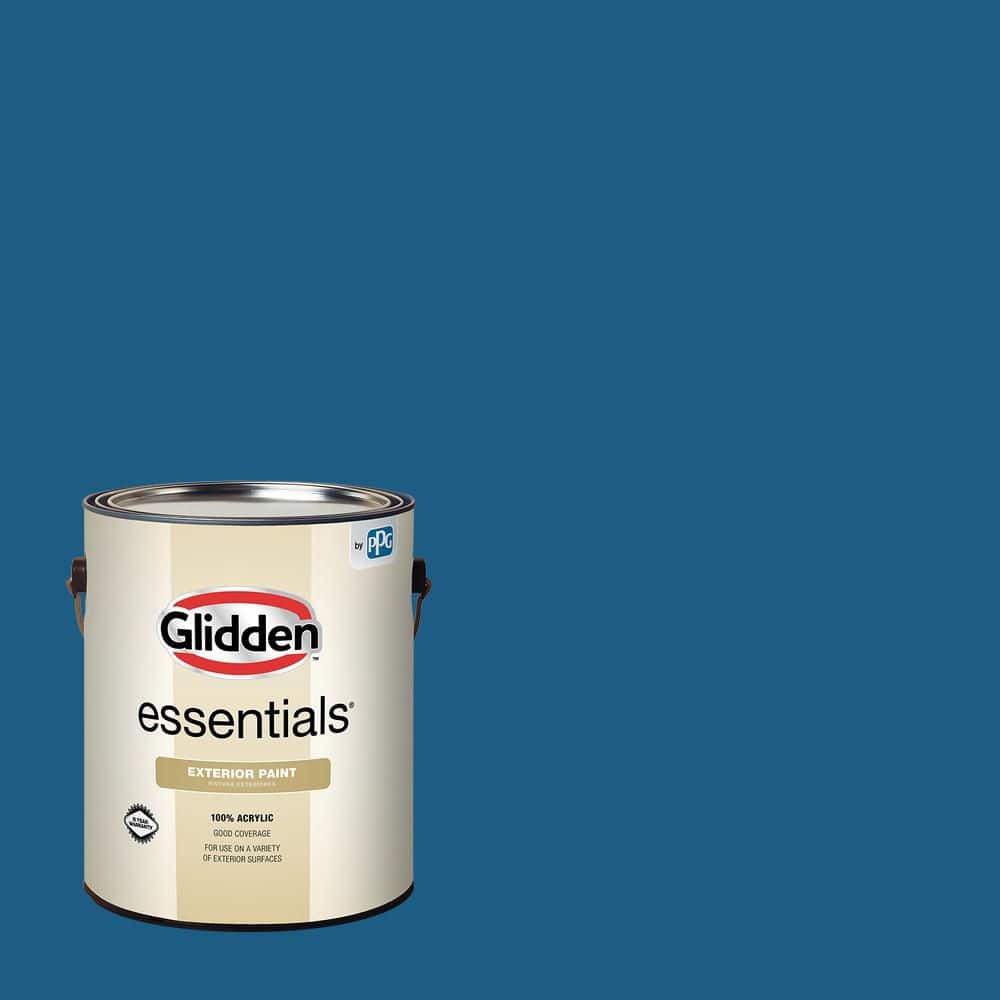 Glidden Essentials 1 gal. #PPG1159-6 Animation Flat Exterior Paint