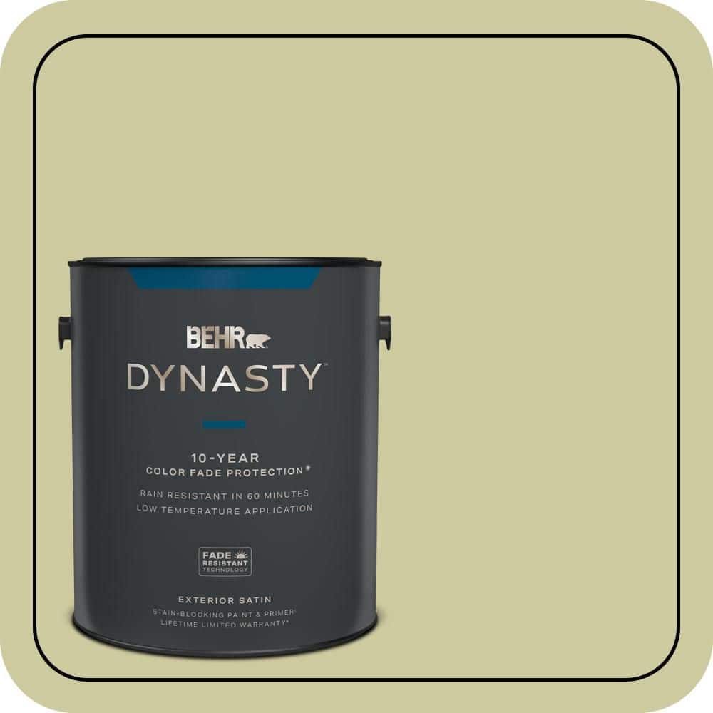 BEHR DYNASTY 1 gal. #MQ4-41 Anjou Pear Satin Enamel Exterior Stain-Blocking Paint & Primer