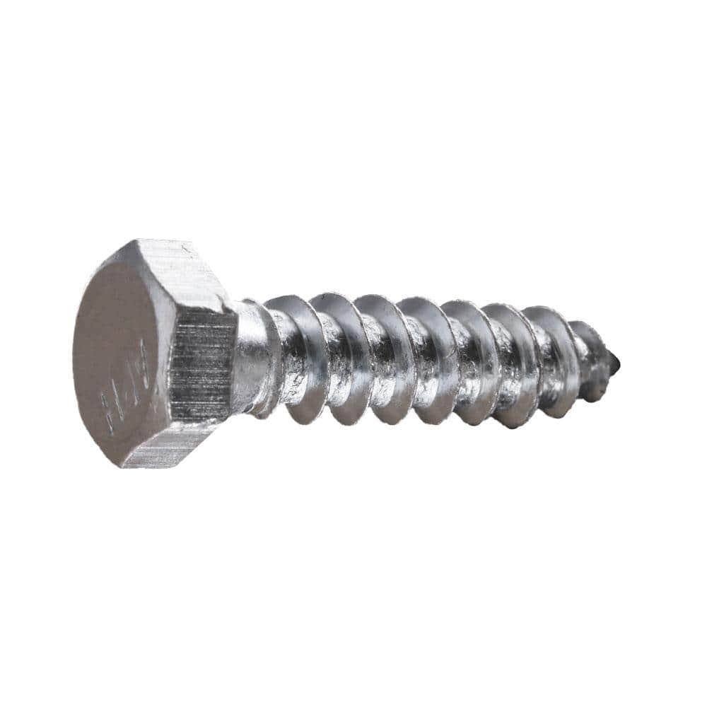 Everbilt . Hex Head Hex Drive Zinc Plated Lag Screw