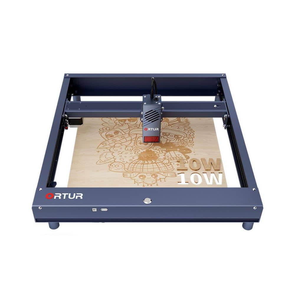 ORTUR H10 Enclosed 10W Laser Engraver, Cutter Machine for Wood, Glass, Acrylic, Leather and Crafts