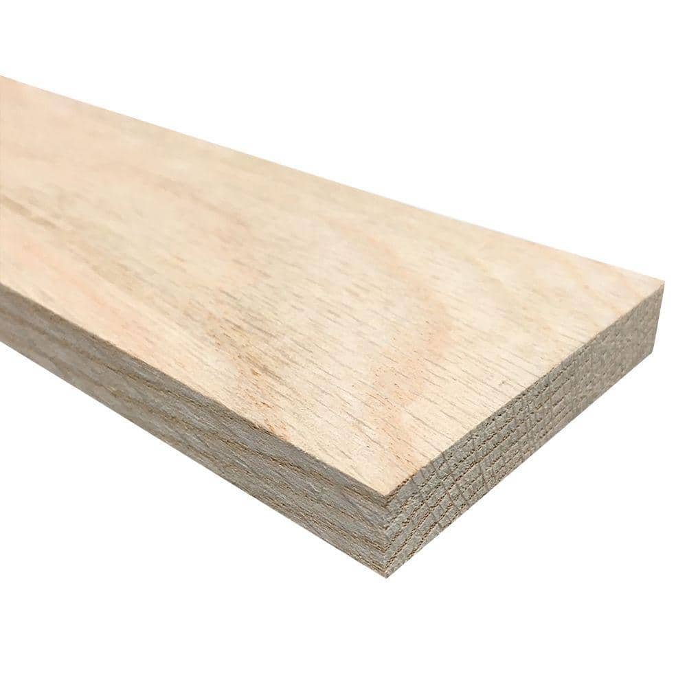 Weaber 1/2 in. x 3 in. x 4 ft. S4S Oak Board