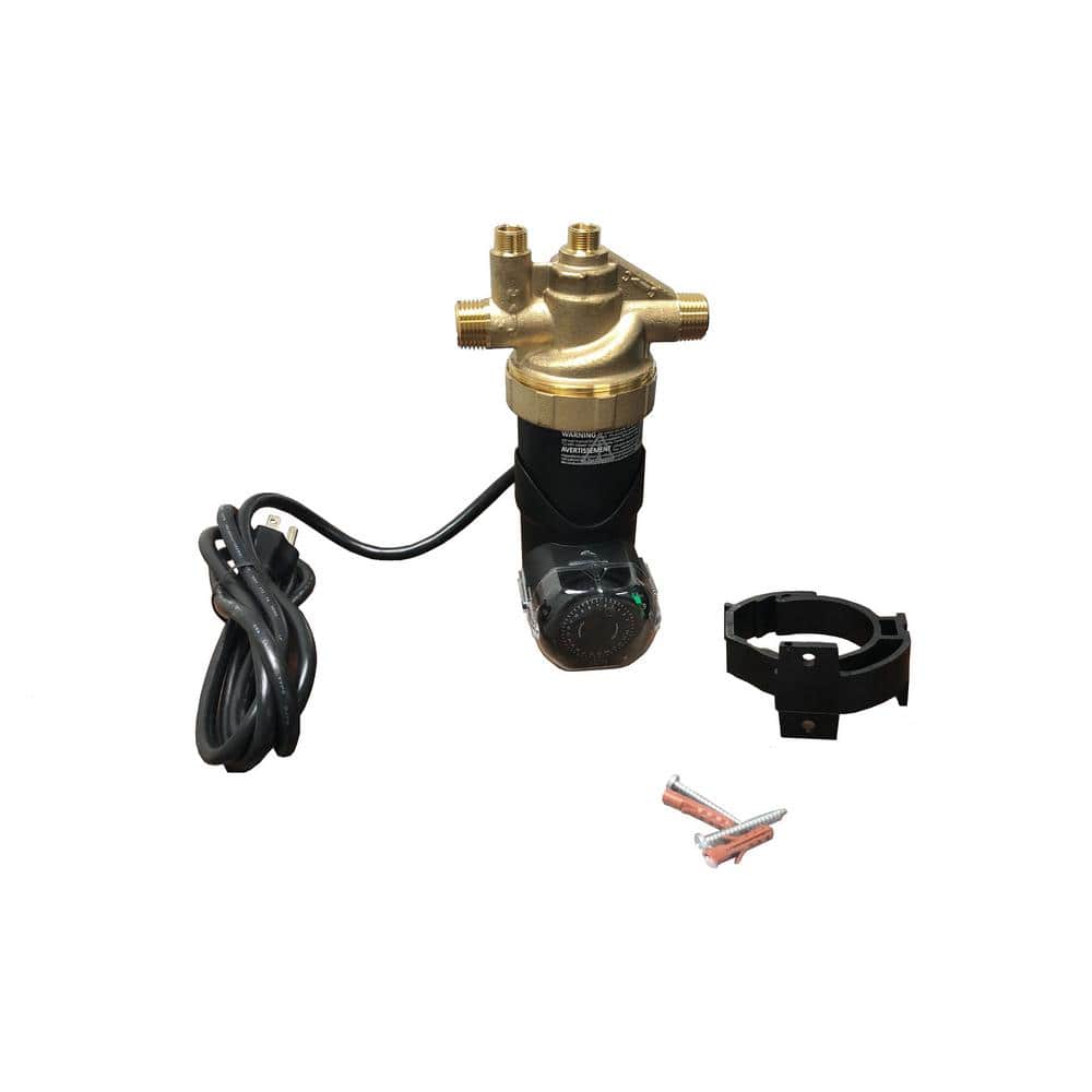 GOULDS WATER TECHNOLOGY Laing Thermotech Autocirc 0.02 HP E1 E1-BCAFNCTW-01 Series Under Sink Instant Hot Water Circulating System with Plug