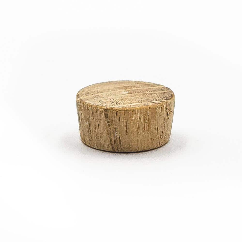 General Tools 1/2 in. Flat Head Oak Plugs (4)