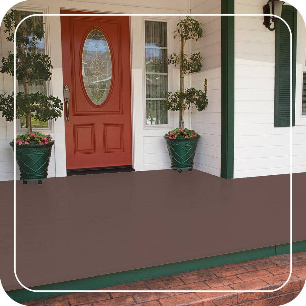 BEHR PREMIUM #N130-6 Low-Lustre Enamel Interior/Exterior Porch and Patio Floor Paint (2)