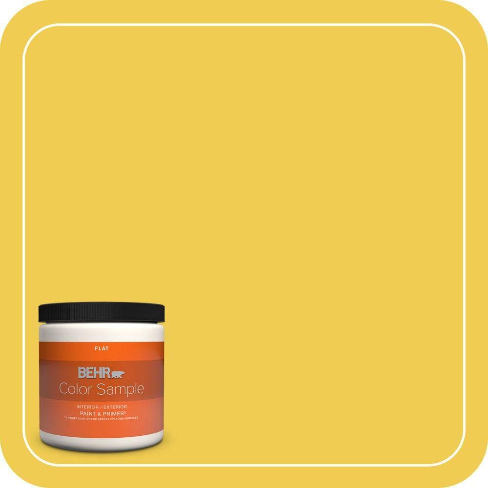 BEHR PREMIUM PLUS #P310-6 Radiant Sun Enamel Low Odor & Primer (1)