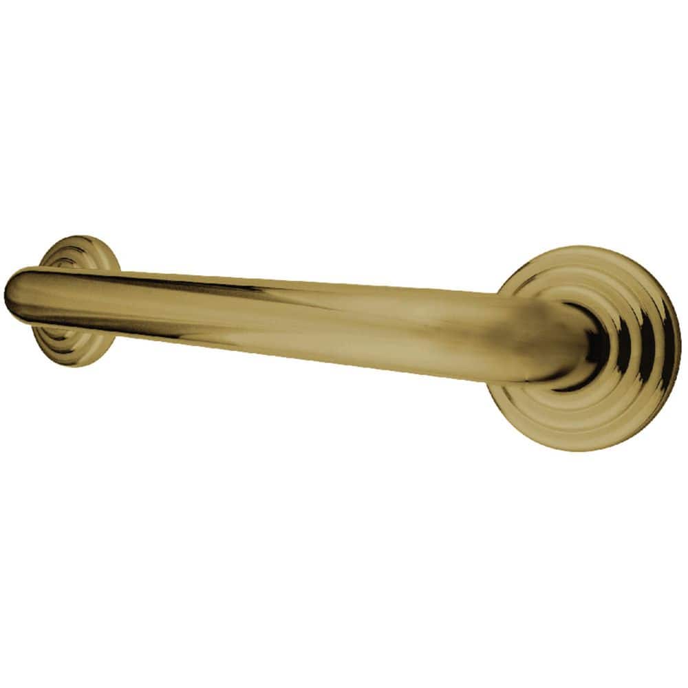 Kingston Brass Restoration 39.06 in. x 2.75 in. Grab Bar in Polished Brass (1)