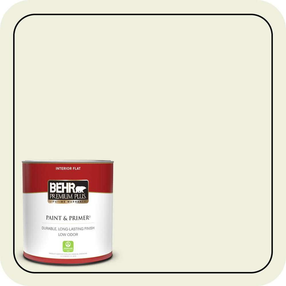 BEHR PREMIUM PLUS #420C-1 Highlight Flat Low Odor & Primer (1)
