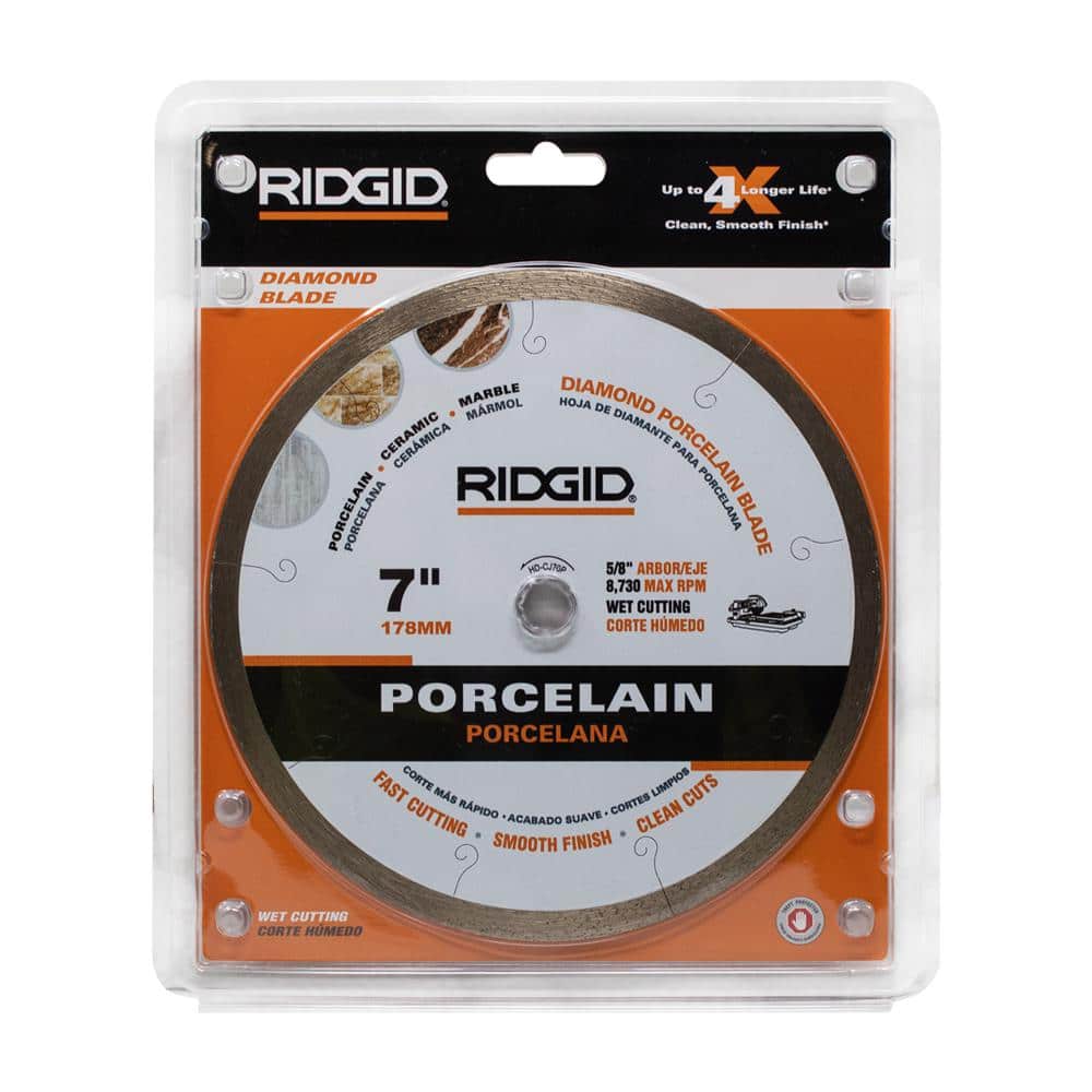 RIDGID Premium Tile Diamond Blade (4)