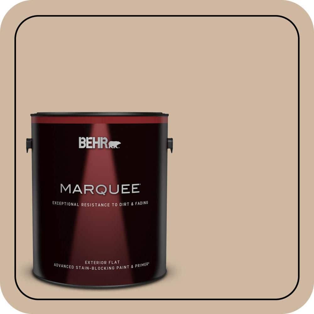 BEHR MARQUEE 1 gal. #N240-3 Sonoran Desert Flat Exterior Paint & Primer