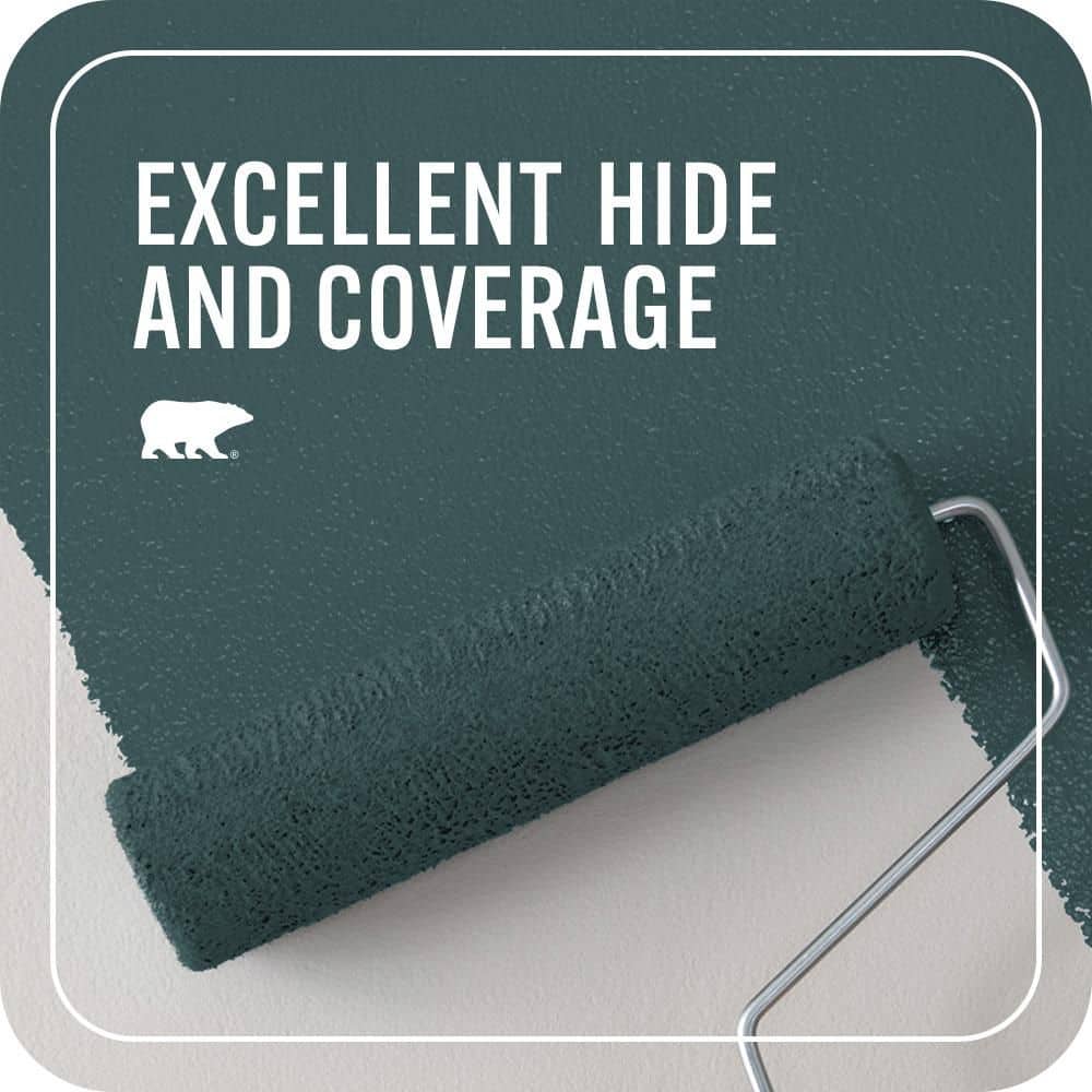 BEHR PREMIUM PLUS #PPU12-01 Abysse Enamel & Primer Color Sample (4)