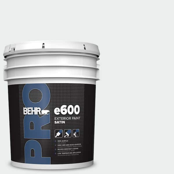 BEHR PRO 5 gal. #PWN-16 Day Spa Satin Exterior Paint (2)