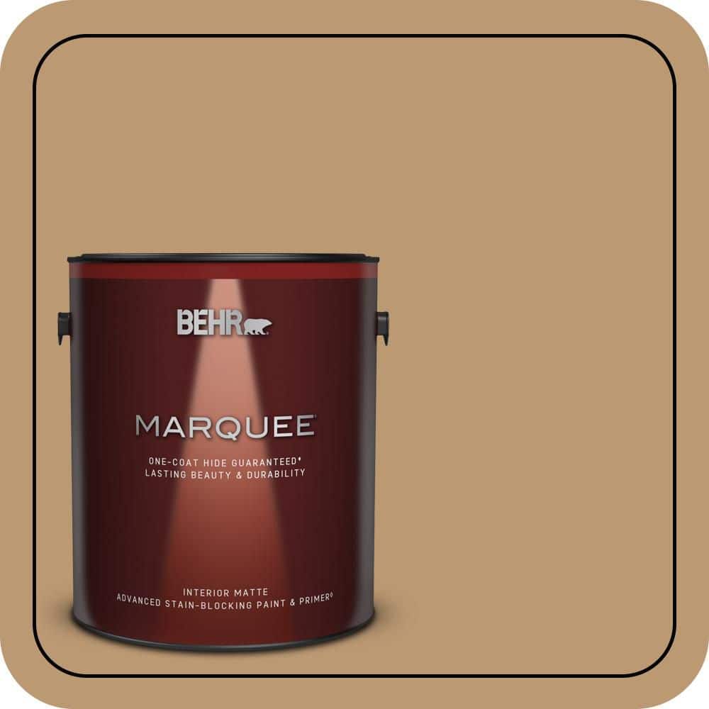 BEHR MARQUEE 1 gal. #N280-5 Antique Treasure One-Coat Hide Matte Interior Paint & Primer