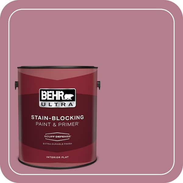 BEHR PREMIUM PLUS #100D-4 Degas Pink Enamel Low Odor & Primer (2)
