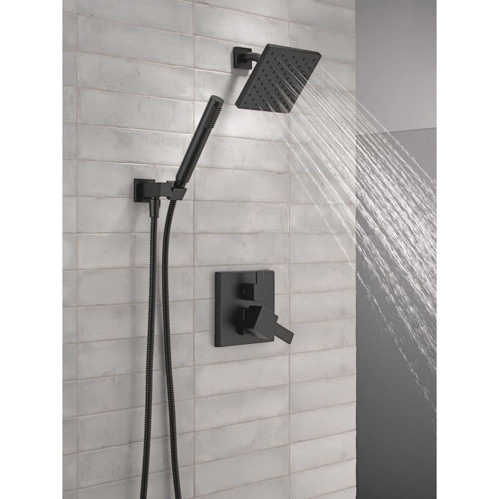 Delta Modern 2-Handle Shower Trim Kit with Hand Shower (Valve Not Included) (2)
