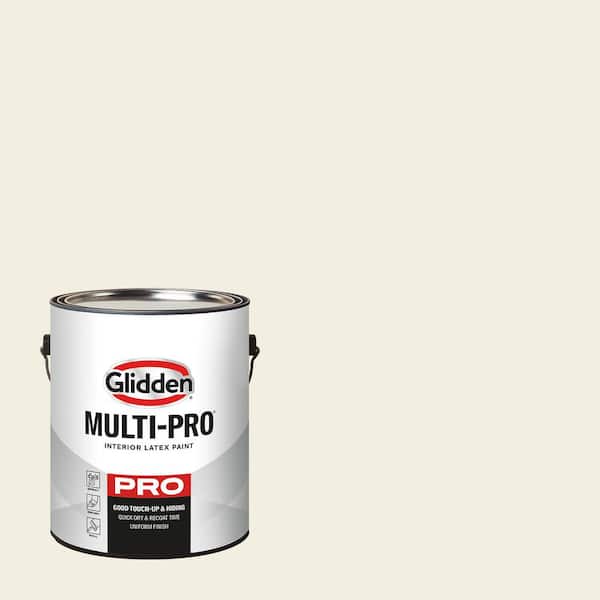 Glidden Multi-Pro 1 gal. PPG1100-1 Mother of Pearl Ultra Flat Interior Paint (2)