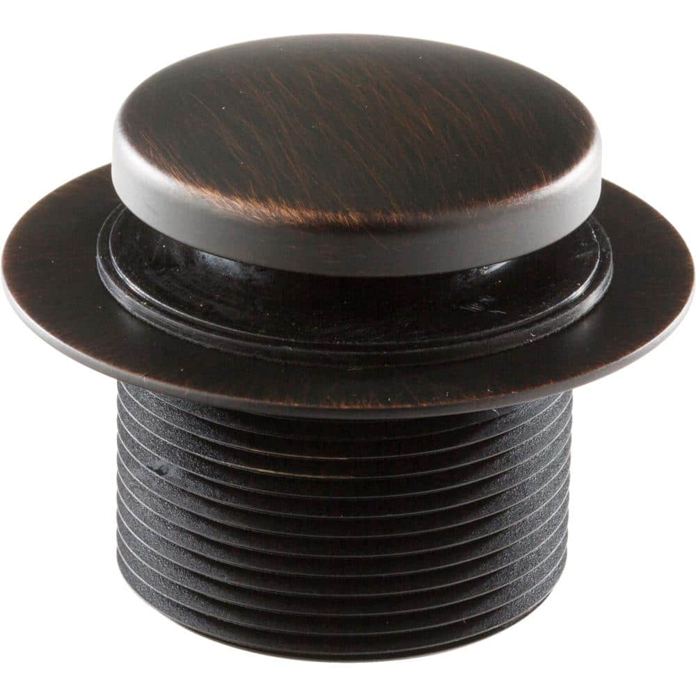 Delta 2-27/32 in. Brass Toe-Operated Tub Drain in Venetian Bronze