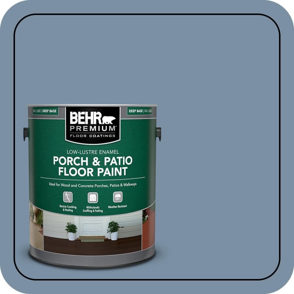 BEHR PREMIUM #S510-4 Textured Low-Lustre Enamel Interior/Exterior Porch and Patio Anti-Slip Floor Paint (1)